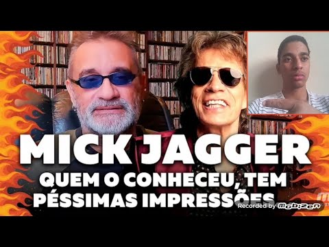 REACT! MICK JAGGER - QUEM O CONHECEU TEM PÉSSIMAS IMPRESSÕES | ‎@RegisTadeuOficial