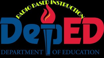 RADIO BASED INSTRUCTION (RBI) | SAMPLE AIRING FILIPINO-9 MODULE 1| ISLA CAMOTES | DepEd PH