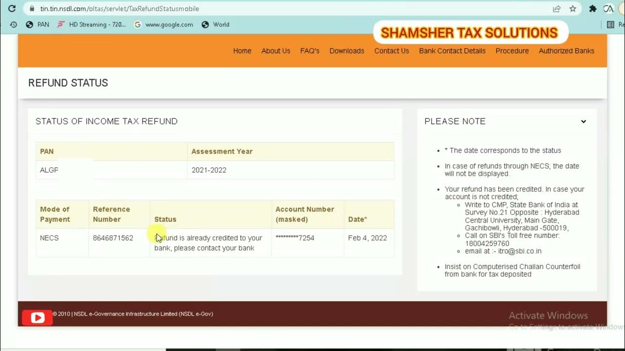 REFUND STATUS CHECK HOW TO CHECK REFUND STATUS REFUND KAISE DEKHE 