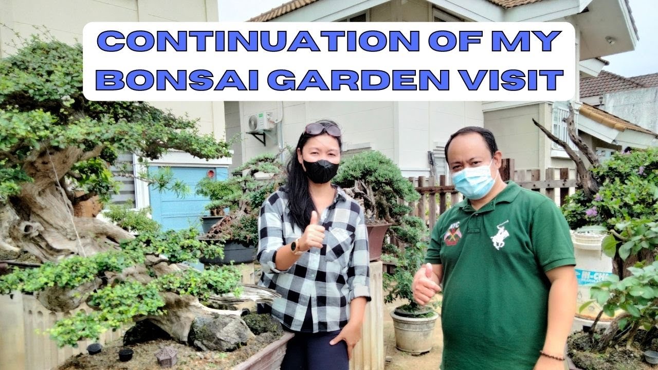 Bonsai Garden Visit #21 (Part #2) - At Marifel and Manuel Sabillena's Place [w/ English Subtitles]