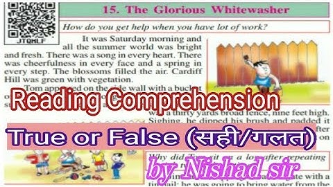 The Glorious Whitewasher//lesson-15, class-7th