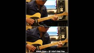 Alicia Keys - If I Ain't Got You - Guitar  Cover #soul #improvisation #guitarsolo #duo