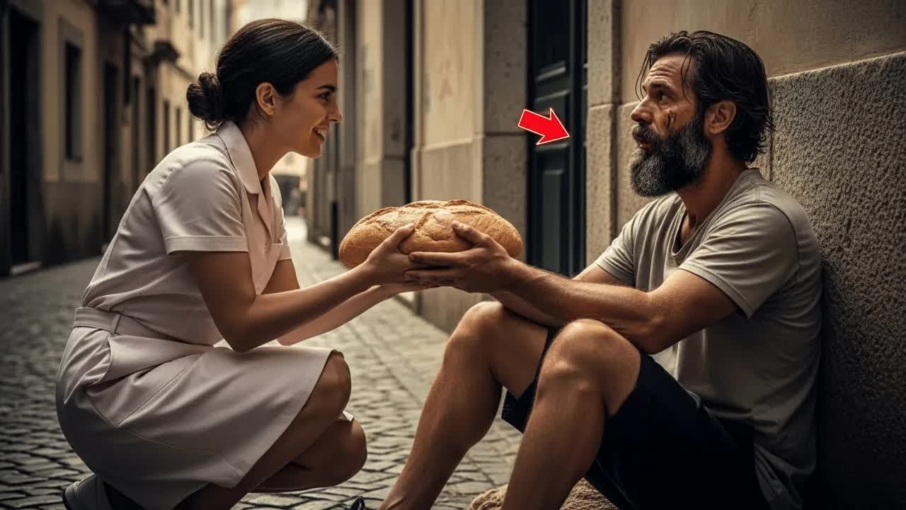 ELA AJUDOU UM HOMEM POBRE COM SEU ÚNICO PÃO — E ELE, MILIONÁRIO, SURPREENDEU TODOS!