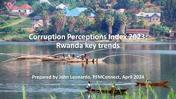Corruption Perceptions Index 2023 Rwanda key trends