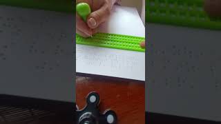 Escri9bamos y leamos en Braille
