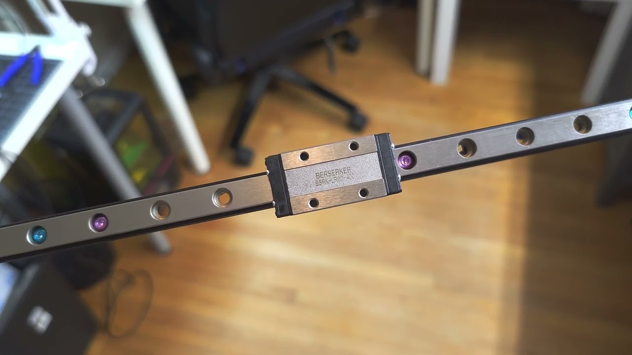 Voron 2.4R2: New Berserker Linear Rails from West3D.com