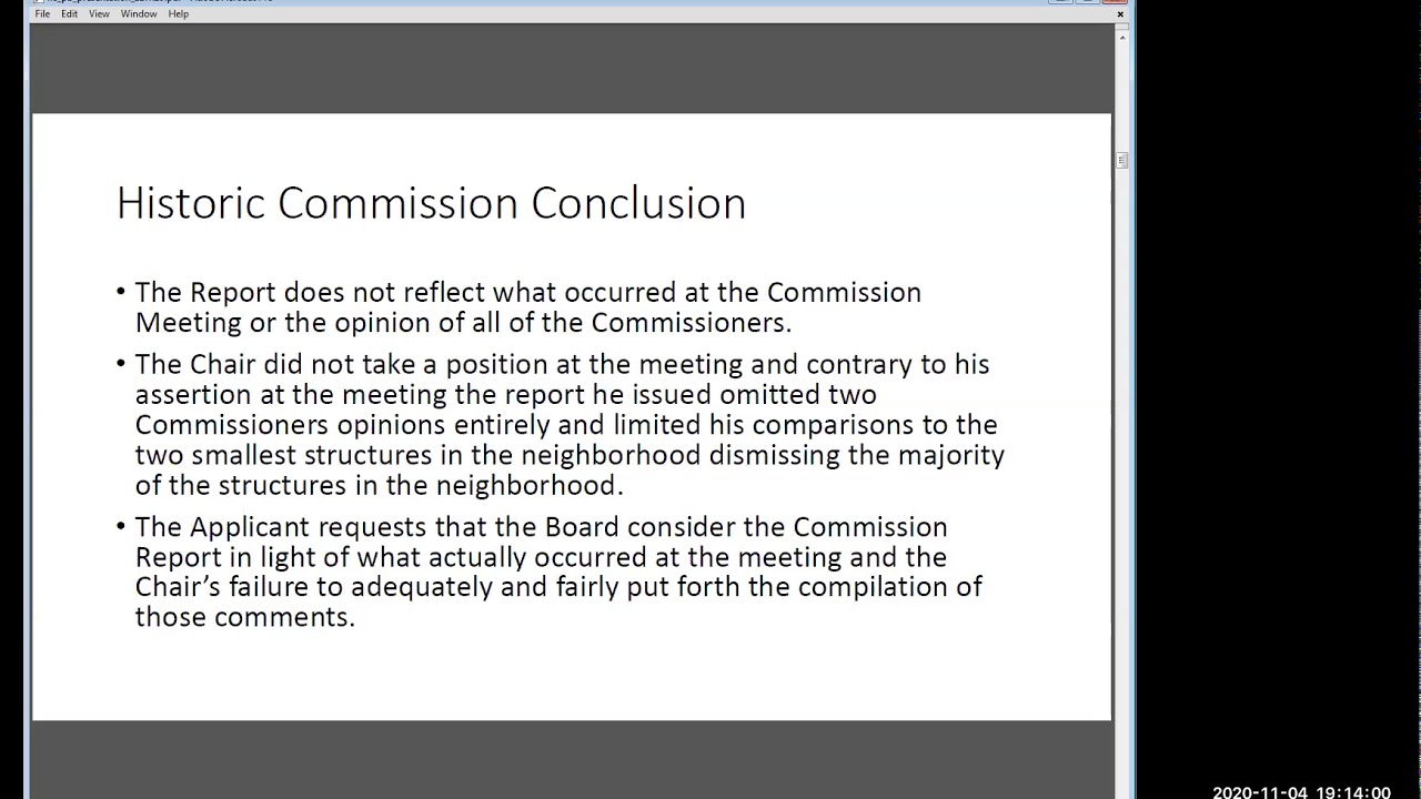 Newburyport Planning Board 11/4/2020 YouTube