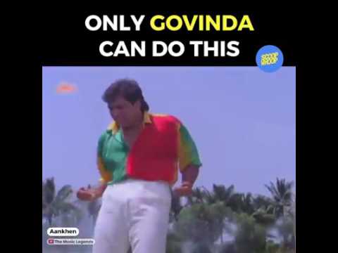 CRAZIEST DANCE MOVE BY GOVINDA IN BOLLYWOOD HISTRY