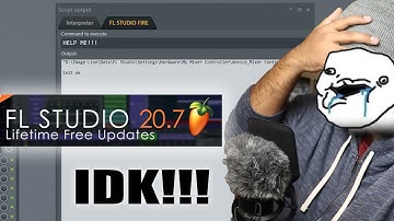 Idiot Tries SCRIPTING In NEW FL STUDIO Version 20.7