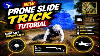 Prone Slide Trick - Full 1-Minute Tutorial ⚙️🇧🇩 | Free Fire Pro Guide💥 #freefire  #Tutorial #ProTips