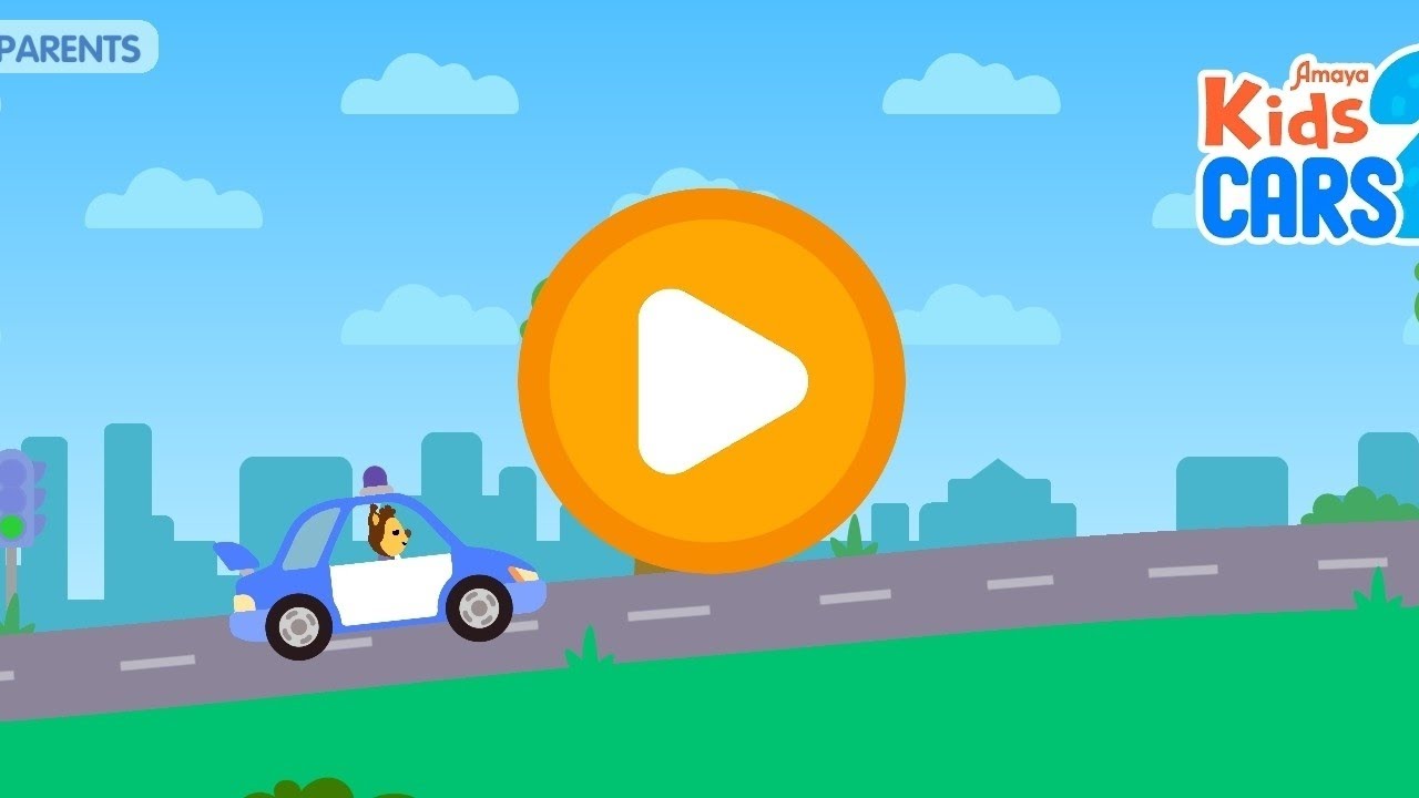 👉 Cute Cartoon Car Driving 🚗 | Fun Kids Cars Video