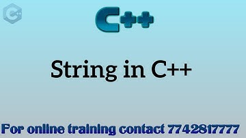 string in cpp in hindi
