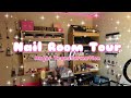 NAIL ROOM TOUR 2022 | ROOM TOUR | ORGANIZATION TIPS & TRICKS | NAIL DESK TOUR | BEGINNER