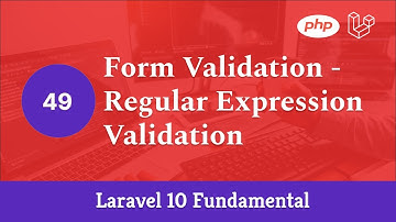 Laravel 10 Fundamental [Part 49] - Form Validation - Regular Expression Validation