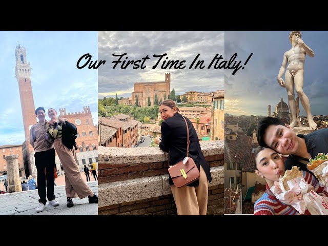 Our First Time In Italy! Part 1 ❤️ class=