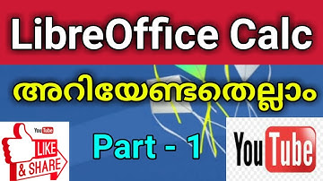 TUTORIAL 24: UBUNTU 18.04 ICT TUTORIAL || LibreOffice Calc || Basic details || PART - 1
