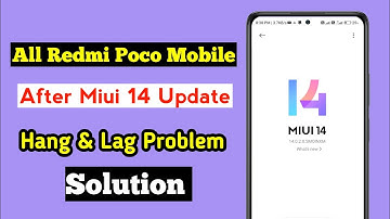 Miui 14 Hang Lag Problem Solution | After miui 14 Update Hang Lag Problem Solution