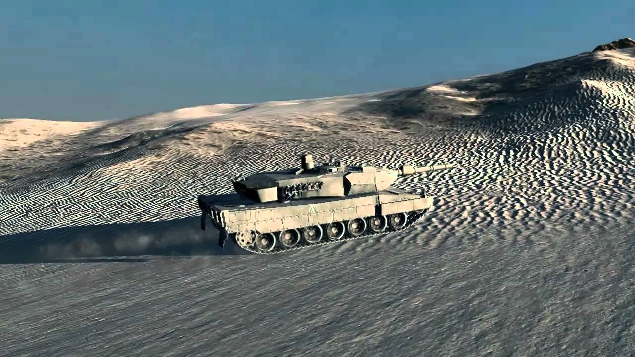 Havok Physics-Based Leopard 2 Tank