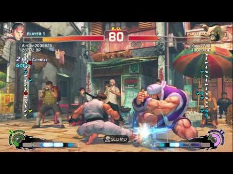 Air [Ryu] vs volkano [Zangief] SSF4 Ranked Matches...
