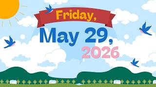 Friday, May 29, 2026