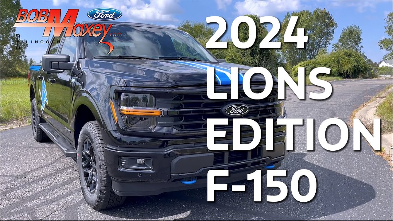 2024 Ford F-150 XLT Lions Edition Package Walkthrough | Bob Maxey Ford of Howell