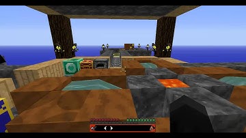 Minecraft: 4-player skyblock w/zombienutbuster and stud part 3