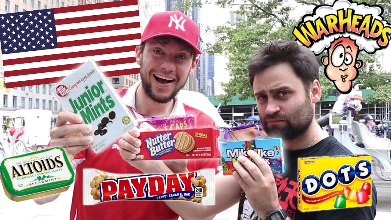 Probando los Mejores Dulces Gringos en NYC!!!!  ft.  Pancho Germain
