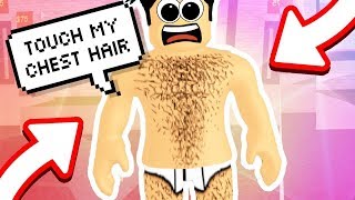Turning Into A Hairy Man In Roblox Roblox Funny Moments Roblox Troll Prank Youtube - hairy man chest roblox hirt