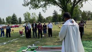 Anne Clarke - Graveside service