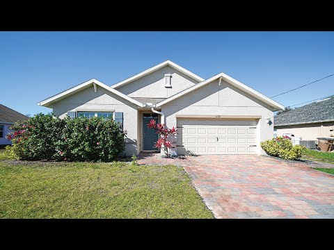 1128 NW 19th Pl., Cape Coral, FL home video tour