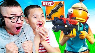 Fortnite but *NEW* TACTICAL Shotgun ONLY - Challenge