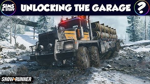 SnowRunner - Unlocking My First Garage And Getting Ready For Multiplayer - Trucking Extra