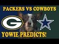 PACKERS vs COWBOYS - Dog Predicts Super Bowl Playoffs 2017