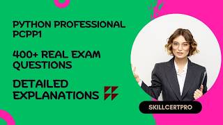 Best Python Professional PCPP1 Practice Test 2026 (Online Simulator)