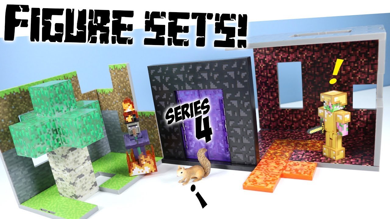 minecraft action figures sets
