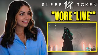 Sleep Token - Vore (Live) | EERSTE REACTIE