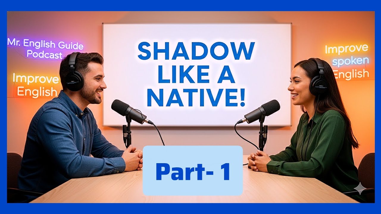 🎧 Shadow Like a Native Speaker! | English Shadowing Practice Podcast ...