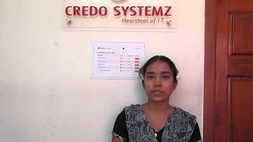 Credo systemz Video review Gayathri Android
