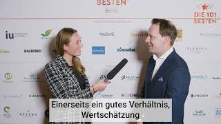 Im Interview mit den 101 Besten: Christian Siegling