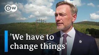 Is Germany the 'sick man' of Europe's economy? | DW asks Christian Lindner