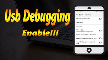 Enable usb debugging in android video tutorial