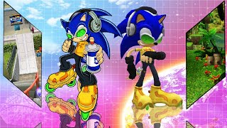 The Jet Set Radio Experience in Sonic Adventure 2