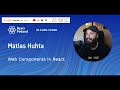 RF21 – Matias Huhta – Web Components in React