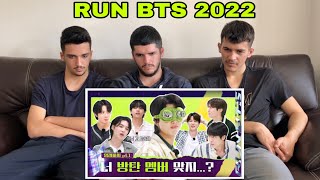 FNF First Time Reacting to Run BTS! 2022 Special Episode - Telepathy Part 1 | BTS REACTION