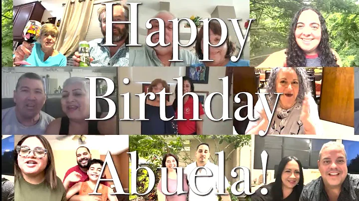 Happy 70th Birthday Abuela!