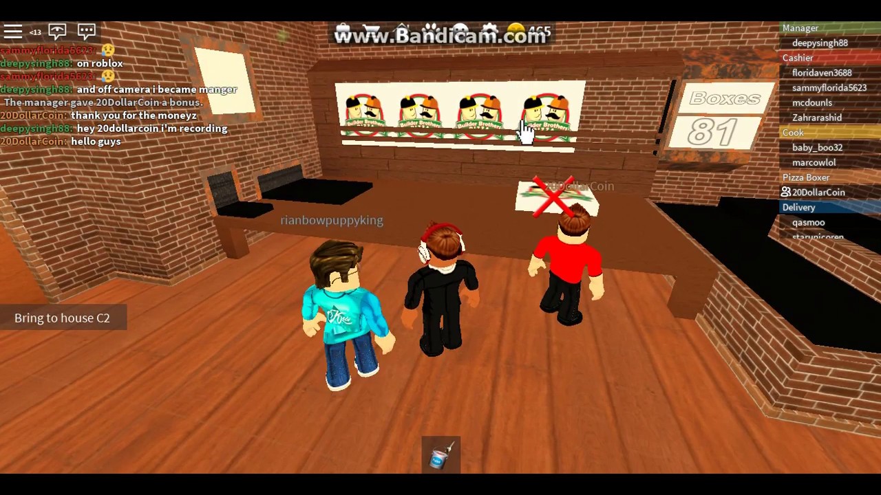 Roblox Work At A Pizza Place Ep 1 Deepysingh800 Is Manager 2collabingclassmates Youtube - roblox work at a pizza place episode 1