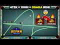 8 Ball Pool Turning 472K Into 100M Coins Then Risk 8 Ball Pool Turning 472K Into 100M Coins Then Risk