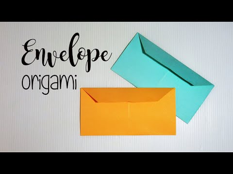 สอนพับซองจดหมาย A4 ง่ายๆ | Origami Envelope Easy | PaperDIY by PlaUbon