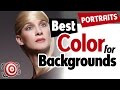 The Best Color Photography Background For Portraits Is Gray  - Studio Backdrop Tutorial