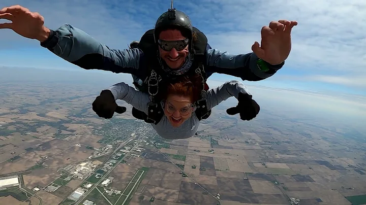 Brittney Melson - Tandem Skydive at Skydive Indian...